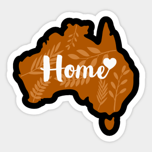 Australia Home Sticker